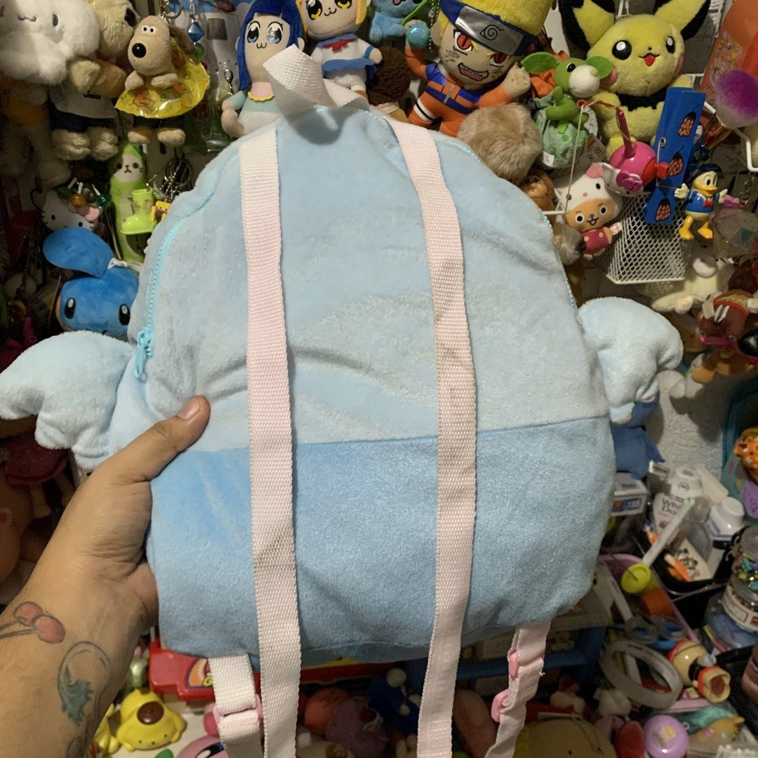 Sumikko Gurashi Tokage (Lizard) Plush Backpack (Category: Plushies & Soft Toys) located in Santa Maria. Submitted by stussystoo (Listing ID 1469503094, Image 2). Description: needs wash.
