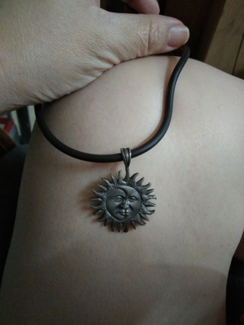 Sun pendant non tarnish necklace (Category: Necklaces) located in Quezon City. Submitted by eidorableshop (Listing ID 1469511454, Image 1). Description: .
