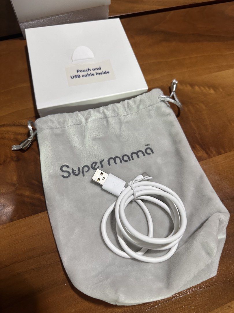 Supermama Lab Portable Milk Warmer 2.0 with Adapters (Category: Breastfeeding & Bottle Feeding) located in Manila. Submitted by zoelion (Listing ID 1469405541, Image 2). Description: Supermama Lab Milk Warmer 2.0 (Like New) - Cordless, wireless design ideal for feeding on-the-go - Convenient USB-C charging - Unboxed only to check contents, never used outdoors - Includes original box and protective storage pouch - Comes with charging cable and ful