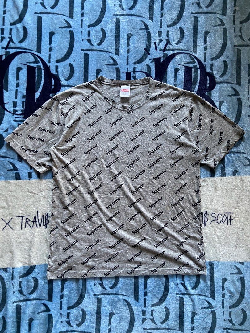 SUPREME AOP TEE (Category: Tshirts & Polo Shirts ) located in Davao. Submitted by re.wornn (Listing ID 1469479497, Image 1). Description: •XL W20 L26 •EXCELLENT CONDITION 🏷️380 ADD SHIP 📩DM.