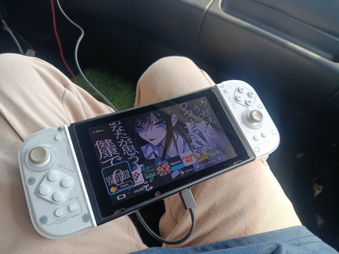 Switch version 1 JB 128gB (Category: Nintendo) located in Manila. Submitted by 1upgspot (Listing ID 1469409360, Image 1). Description: unpatched with rcm controllers 128GB mmc loaded games location qc.