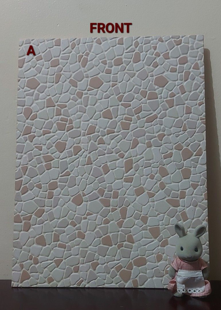 Sylvanian Families Cobblestone Pavement (Per Piece) (Category: Kids Toys) located in Angono. Submitted by lpsflover (Listing ID 1469425694, Image 1). Description: PRICE IS PER ITEM. In good condition but please manage your expectations. Imported from Japan. Extension flooring for your Sylvanian Families dollhouse. Payment via BPI or Gcash. Shipping via Lalamove at buyer's additional expense. No lowballers please.