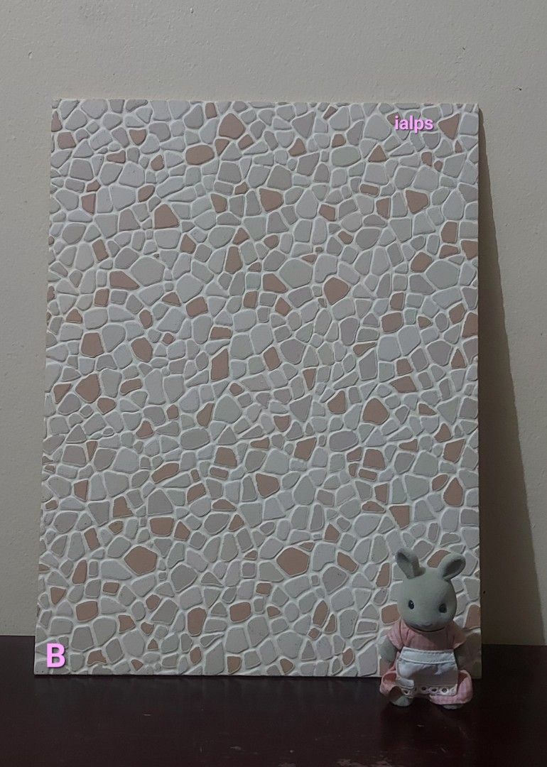 Sylvanian Families Cobblestone Pavement (Per Piece) (Category: Kids Toys) located in Angono. Submitted by lpsflover (Listing ID 1469425694, Image 3). Description: PRICE IS PER ITEM. In good condition but please manage your expectations. Imported from Japan. Extension flooring for your Sylvanian Families dollhouse. Payment via BPI or Gcash. Shipping via Lalamove at buyer's additional expense. No lowballers please.