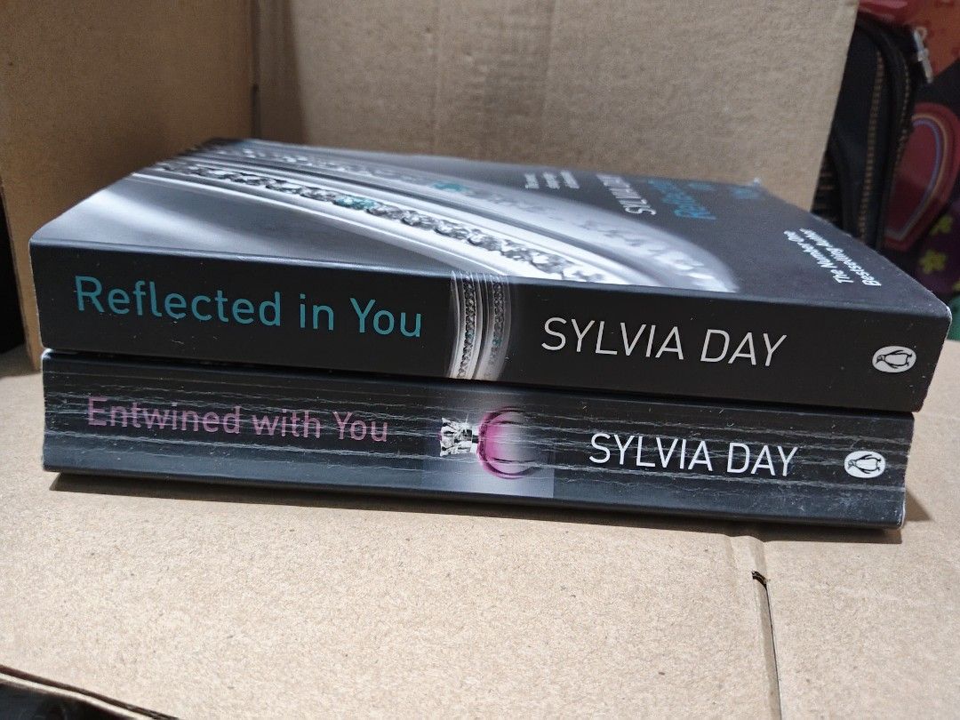 Sylvia Day Book Bundle! (Category: Storybooks) located in Taguig. Submitted by booksbynini (Listing ID 1469560071, Image 1). Description: ❗ SOLD AS A SET ONLY ✨ Please manage your expectations — these are second‑hand copies..