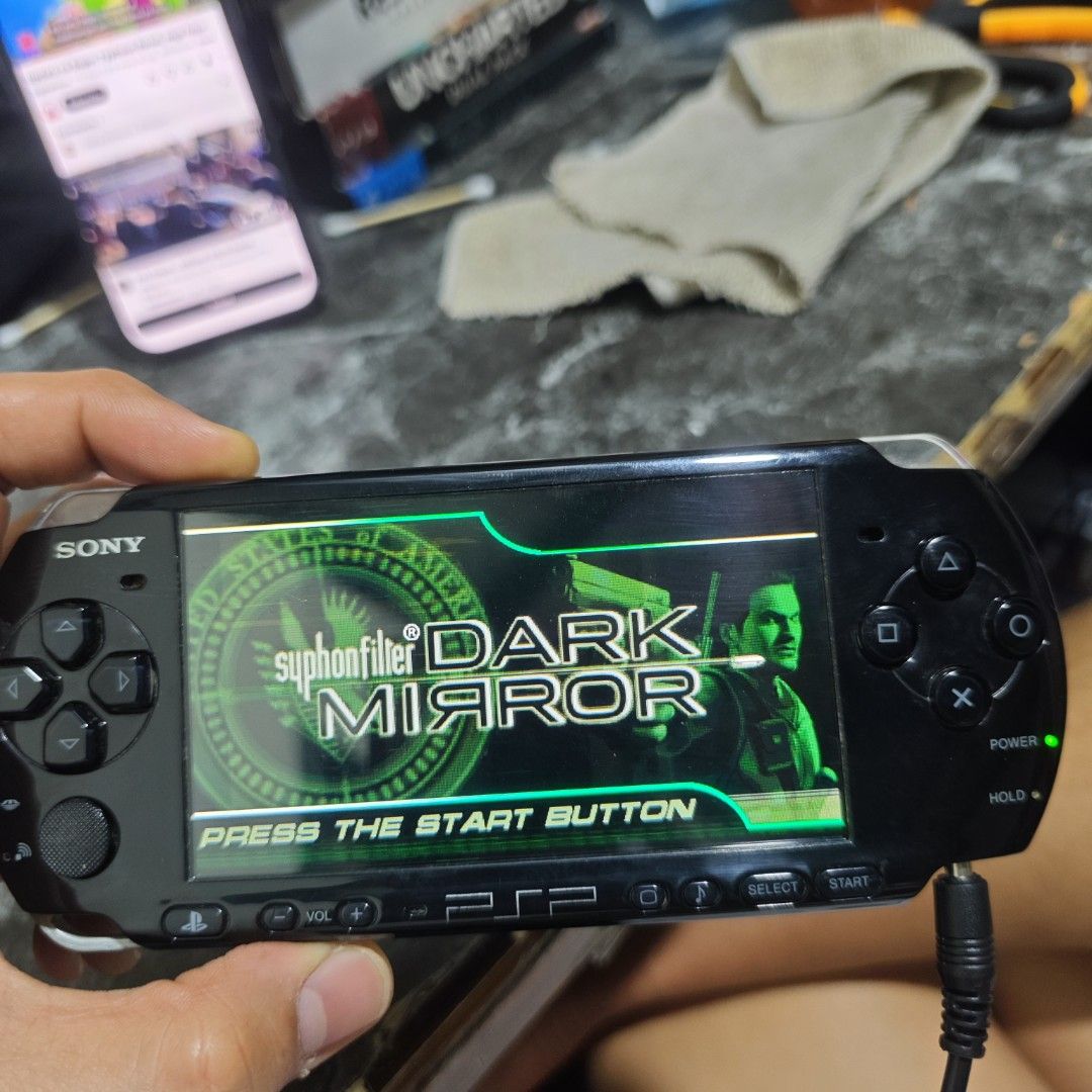 Syphon Filter Dark Mirror PSP Game (Loose) (Category: PlayStation) located in Quezon City. Submitted by shopme_gadget30 (Listing ID 1469542667, Image 3). Description: kindly read the details first for sale fixed price Good Condition tested and working Disc Game Only compatible to PSP Console qc area meet up: sm north shipping fee must shoulder by the buyer via lalamove or grab payment: bdo/gcash happy gaming everyone.