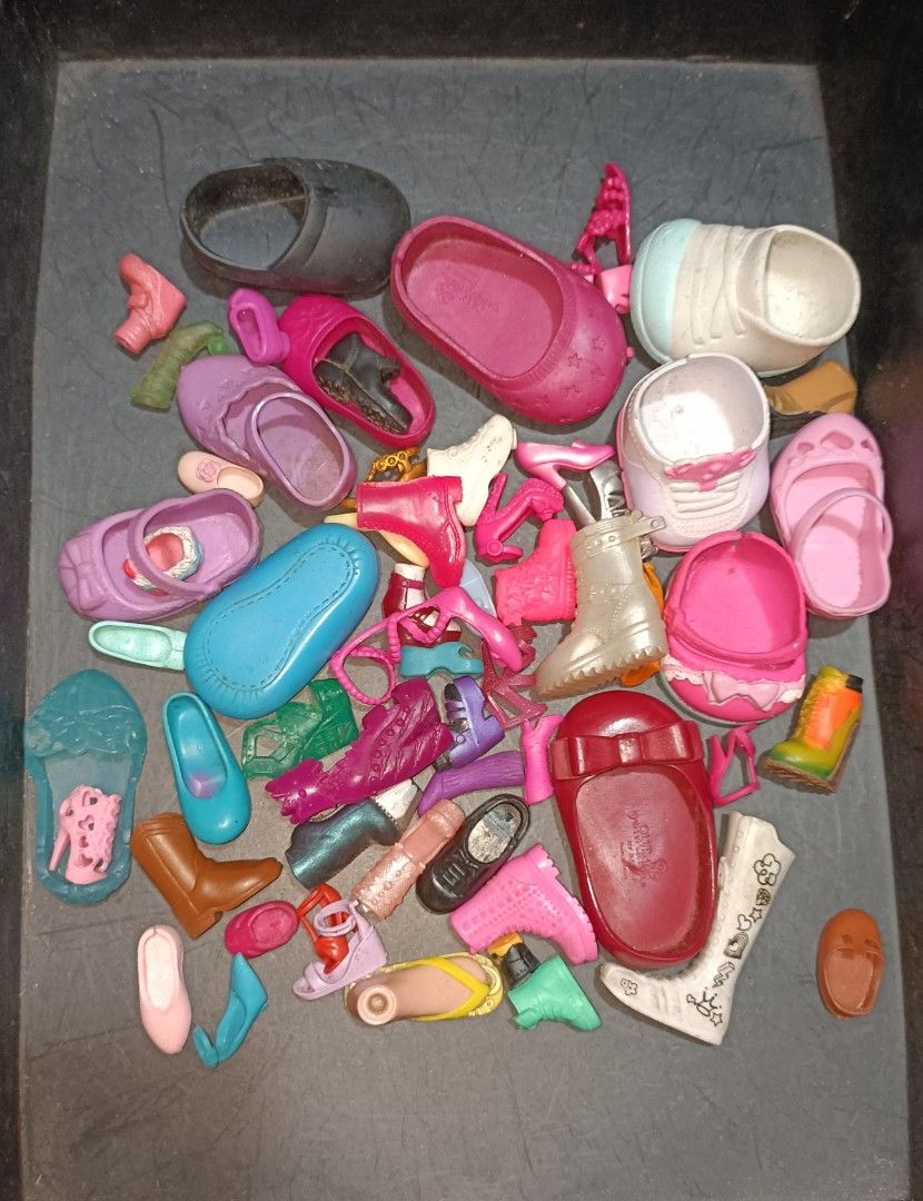 TAKE ALL‼️ (Category: Kids Toys) located in Manila. Submitted by mgabinibentanitonton (Listing ID 1469401545, Image 1). Description: TAKE ALL‼️ assorted doll shoes without pair..