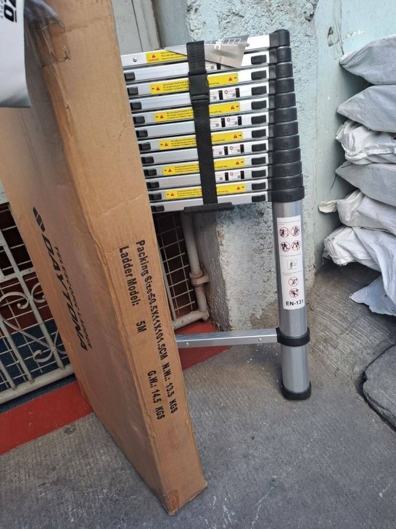 Telescopic Ladder (Category: Everything Else Others) located in Manila. Submitted by 09171479278_elsie. (Listing ID 1469399642, Image 3). Description: Telescopic Ladder.