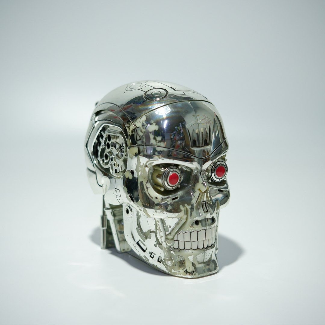 Terminator 3D Open Head (Category: Figurines & Statues) located in San Pedro. Submitted by strt.manila (Listing ID 1469562646, Image 1). Description: Issues: Paint chips.