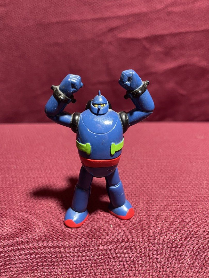Tetsujin 28-go Blue Robot Action Figure (Category: Figurines & Statues) located in Manila. Submitted by dstrangerthings (Listing ID 1469542972, Image 3). Description: - Vintage blue robot collectible with green and red chest details - Perfect addition for anime fans and retro toy displays.
