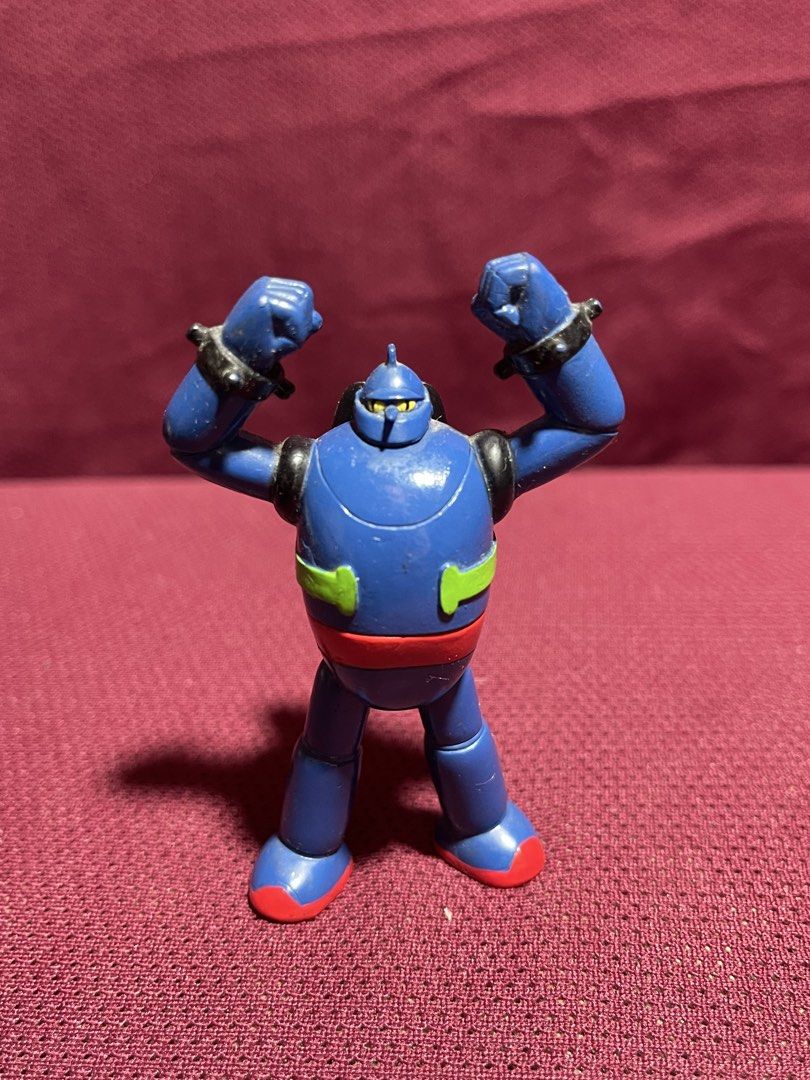Tetsujin 28-go Blue Robot Action Figure (Category: Figurines & Statues) located in Manila. Submitted by dstrangerthings (Listing ID 1469542972, Image 1). Description: - Vintage blue robot collectible with green and red chest details - Perfect addition for anime fans and retro toy displays.