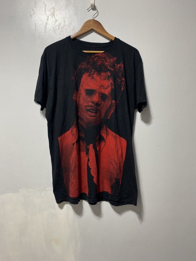 Texas Chainsaw Massacre Leather Face (Category: Tshirts & Polo Shirts ) located in Dumaguete. Submitted by hippiyippe (Listing ID 1469549305, Image 1). Description: Dimes 24 by 28.