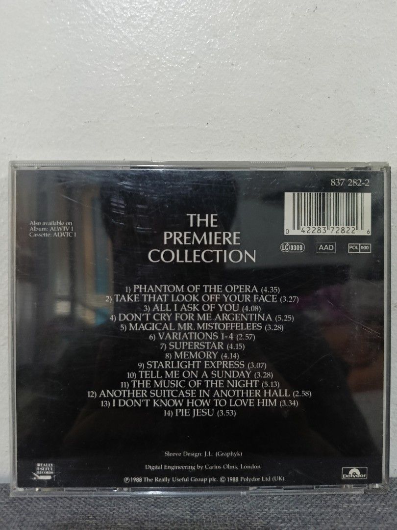 The Best of Andrew Lloyd Webber (Category: CDs & DVDs) located in Cavite. Submitted by bodega_ni_kiks11 (Listing ID 1469462713, Image 2). Description: .