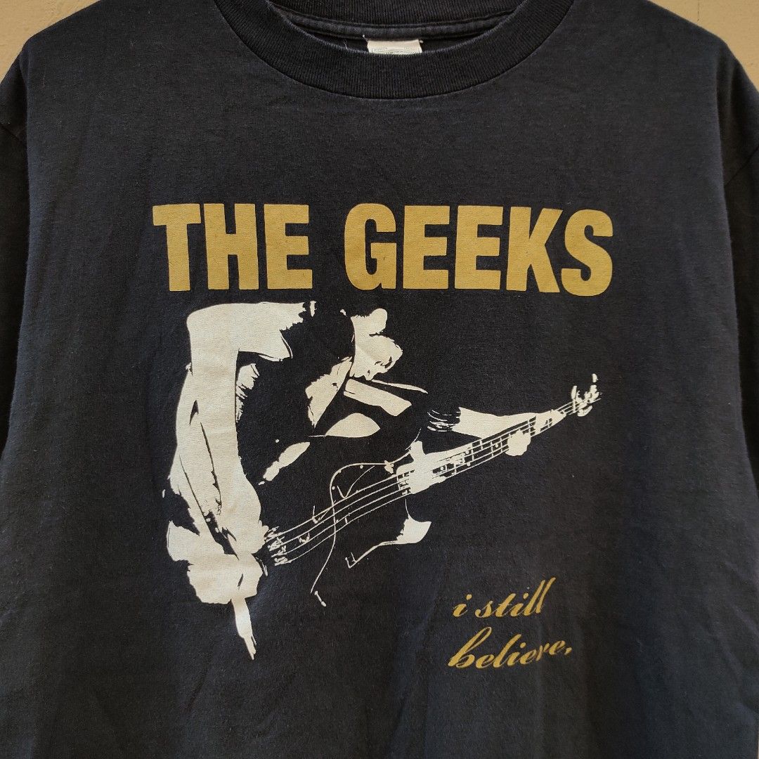 The Geeks Band Tee (Category: Tshirts & Polo Shirts ) located in Quezon City. Submitted by stashbyharun (Listing ID 1469462882, Image 2). Description: band shirt hardcore metal punk official merchandise .