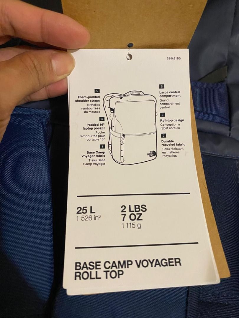The North Face (Category: Backpacks) located in Caloocan City. Submitted by strawberry-pie (Listing ID 1469571485, Image 2). Description: -Brandnew and authentic The North Face backpack -Selling it since I dont need it (it was a gift from my sister, she bought it from Spain).