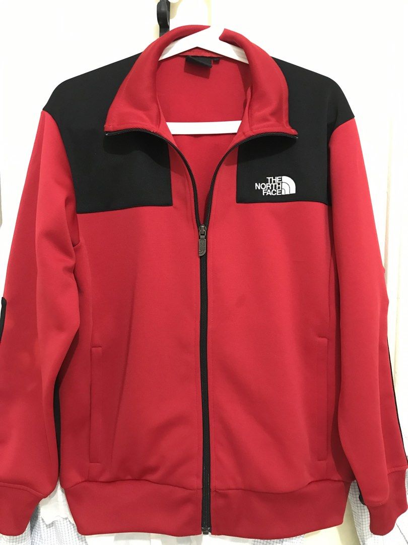 The Noth Face Jersey Jacket (Category: Coats, Jackets and Outerwear) located in Manila. Submitted by freecat.21c0ee (Listing ID 1469447652, Image 1). Description: The North Face Jersey Jacket . style Jacket Sporting a 90s heritage design with color blocked red and black panels..