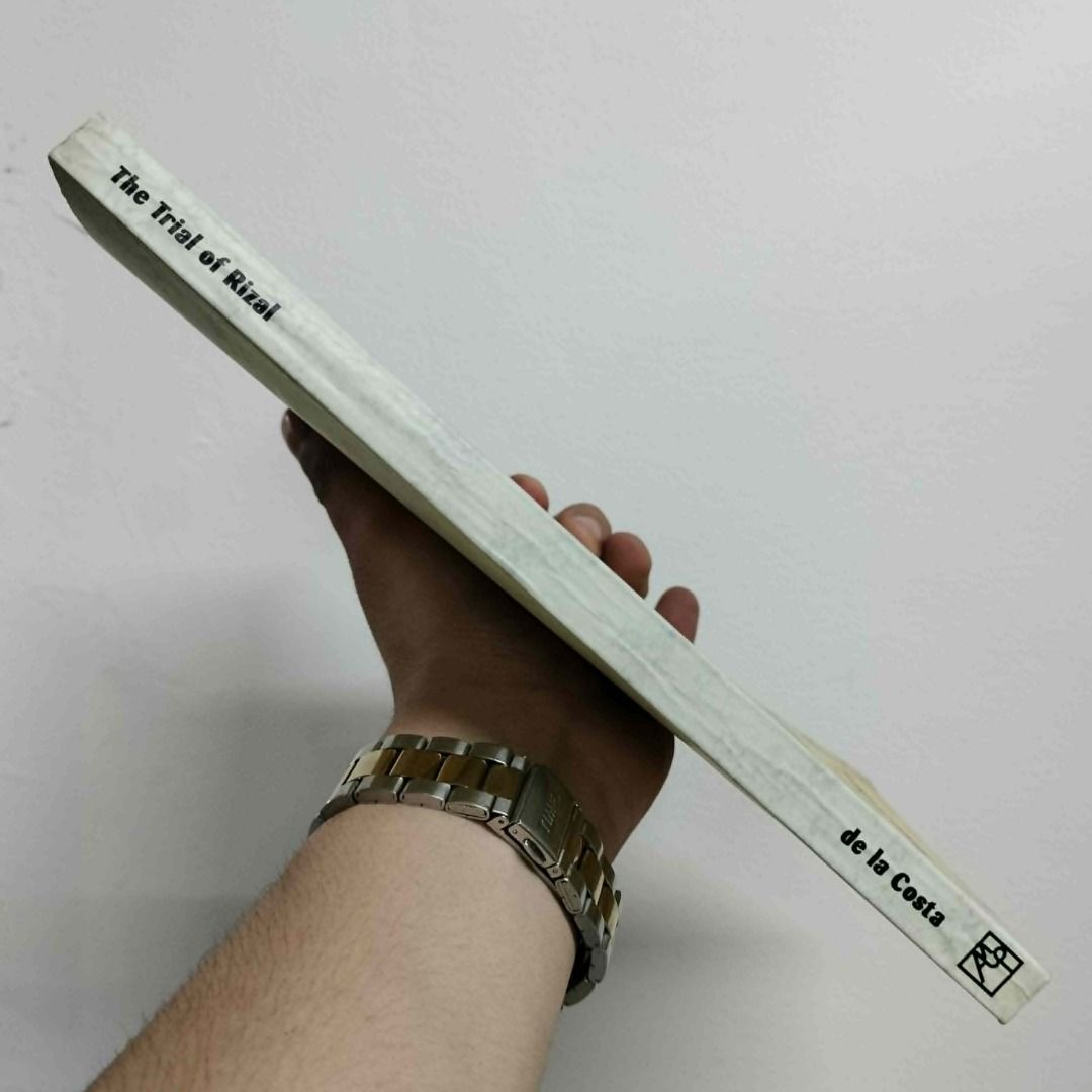 THE TRIAL OF RIZAL (Category: Storybooks) located in Antipolo. Submitted by serjyms (Listing ID 1469483770, Image 3). Description: THE TRIAL OF RIZAL Horacio de la Costa, S.J. Ateneo de Manila University Press 1998, Paperback, 189 Pages 2 Copies Available Selling Price: Php999+sf Location: Antipolo City, Rizal Condition: Good Condition Mode of Payment: Gcash Mode of Delivery: J&T, LBC, Lalamove For inquiries, feel free to message me po. Thank you