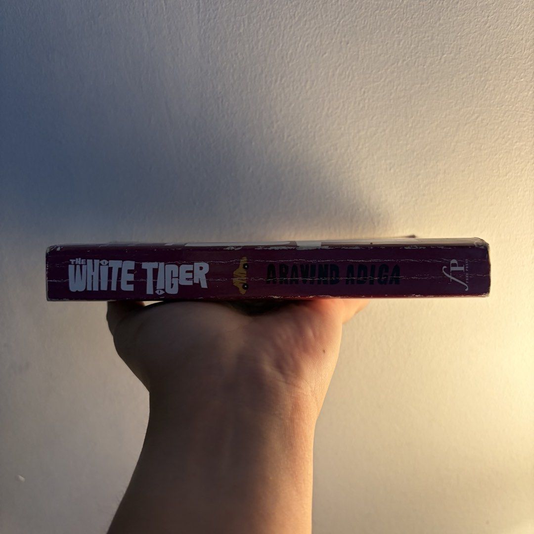 The White Tiger by Aravind Adiga (Category: Storybooks) located in Manila. Submitted by ajdeclutter (Listing ID 1469478282, Image 2). Description: - Title: The White Tiger by Aravind Adiga - Edition: Paperback (Winner of the 2008 Man Booker Prize) - Includes reading group guide and author Q&A at the back - MMPB.