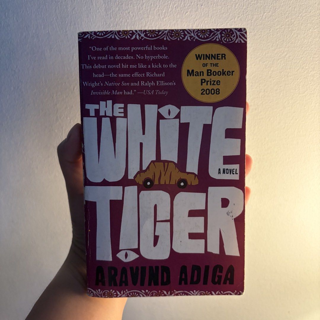 The White Tiger by Aravind Adiga (Category: Storybooks) located in Manila. Submitted by ajdeclutter (Listing ID 1469478282, Image 1). Description: - Title: The White Tiger by Aravind Adiga - Edition: Paperback (Winner of the 2008 Man Booker Prize) - Includes reading group guide and author Q&A at the back - MMPB.