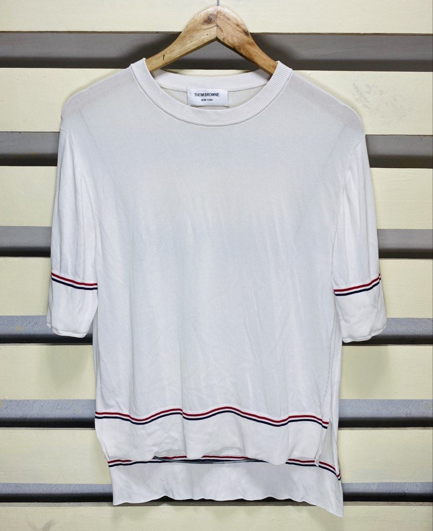 Thom browne knitted top (Category: Blouses) located in Surigao. Submitted by ricsons (Listing ID 1469500984, Image 1). Description: 18W 23-26L dimension 9.8/10 color rate.
