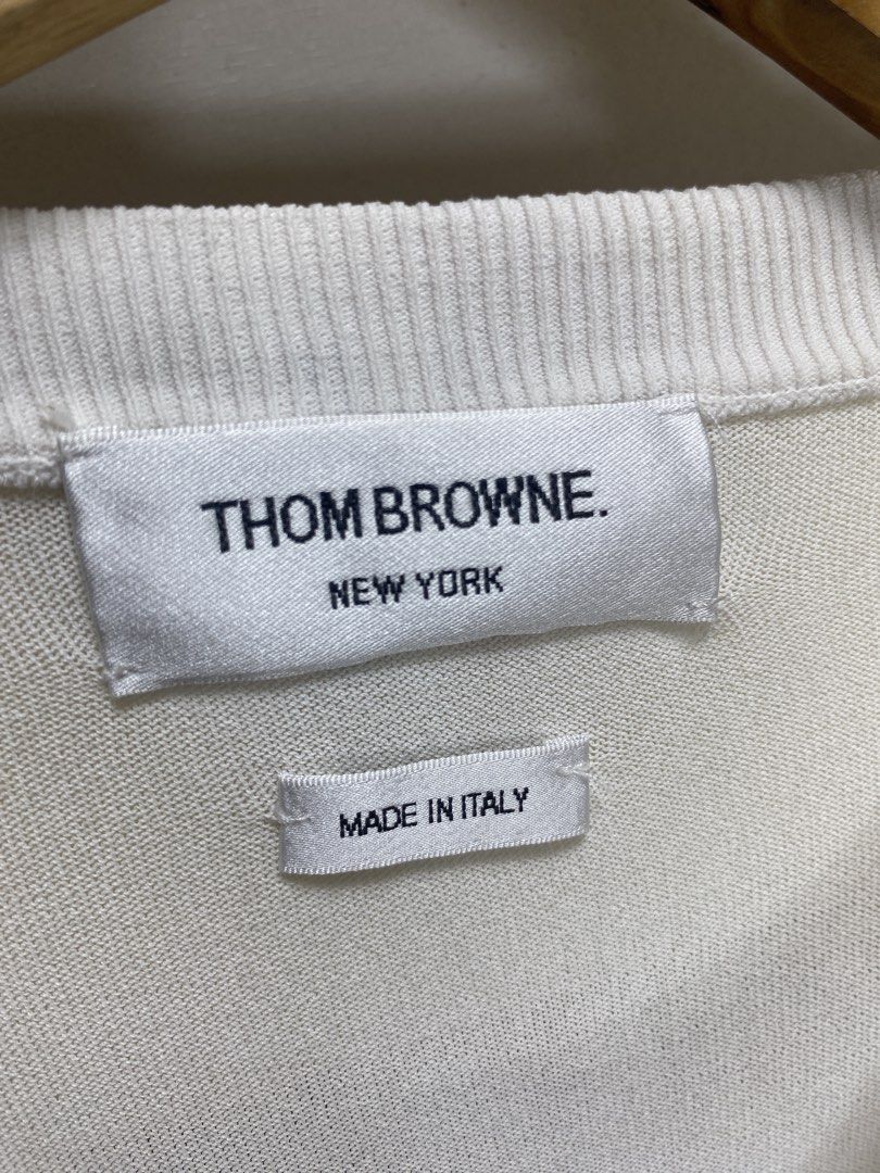 Thom browne knitted top (Category: Blouses) located in Surigao. Submitted by ricsons (Listing ID 1469500984, Image 3). Description: 18W 23-26L dimension 9.8/10 color rate.