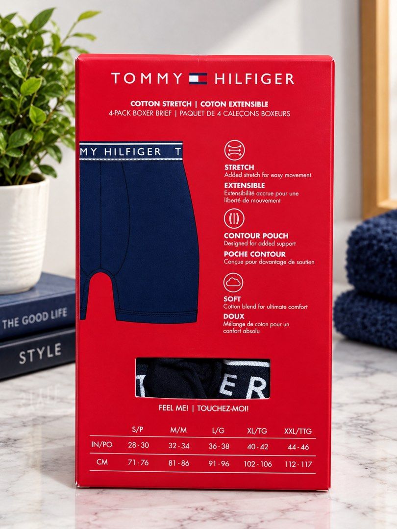 Tommy Hilfiger Boxer Brief (Category: Underwear) located in Santa Rosa. Submitted by ninaparis (Listing ID 1469435685, Image 2). Description: Original Tommy Hilfiger 4 Pack Boxer Brief size XL.
