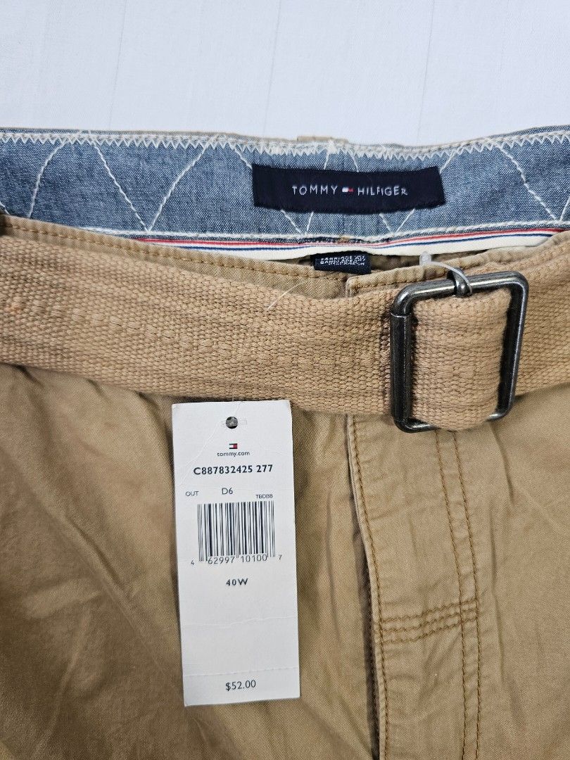 Tommy Hilfiger Cargo Short with Belt (Category: Shorts) located in Dasmarinas. Submitted by ynnamargaux (Listing ID 1469420819, Image 3). Description: Tommy Hilfiger Cargo Shorts Size: 40.