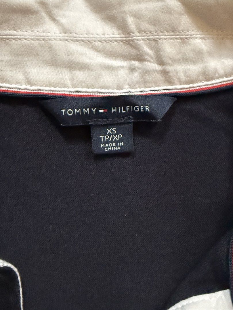 Tommy Hilfiger Long Sleeves (Category: Longsleeves) located in Quezon City. Submitted by wear.again.ph (Listing ID 1469515427, Image 3). Description: 🩵 Negotiable 🩵 Has a tiny stain but unnoticeable .