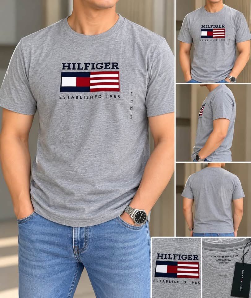 Tommy Hilfiger Tshirt (Category: Tshirts & Polo Shirts ) located in Santa Rosa. Submitted by ninaparis (Listing ID 1469408792, Image 1). Description: Original Tommy Hilfiger Flag Logo T-Shirt in Grey Heather(style XMO7824) cotton material.