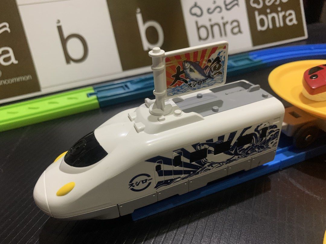Tomy Plairail x Sushiro - Ultimate Delivery (Category: Interactive Toys) located in Carmona. Submitted by bihira (Listing ID 1469452202, Image 2). Description: Tomy Plairail x Sushiro - Ultimate Delivery - WYSIWYG - As is - Tested working train set.