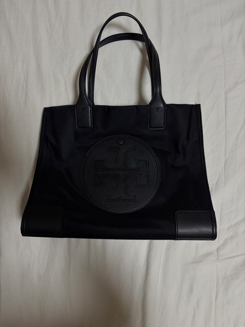 Tory Burch Ella Tote Bag (Category: Luxury Bags & Wallets) located in Pasig City. Submitted by chamoisee (Listing ID 1469523862, Image 1). Description: Tory Burch Ella Tote Bag minor strap issue.