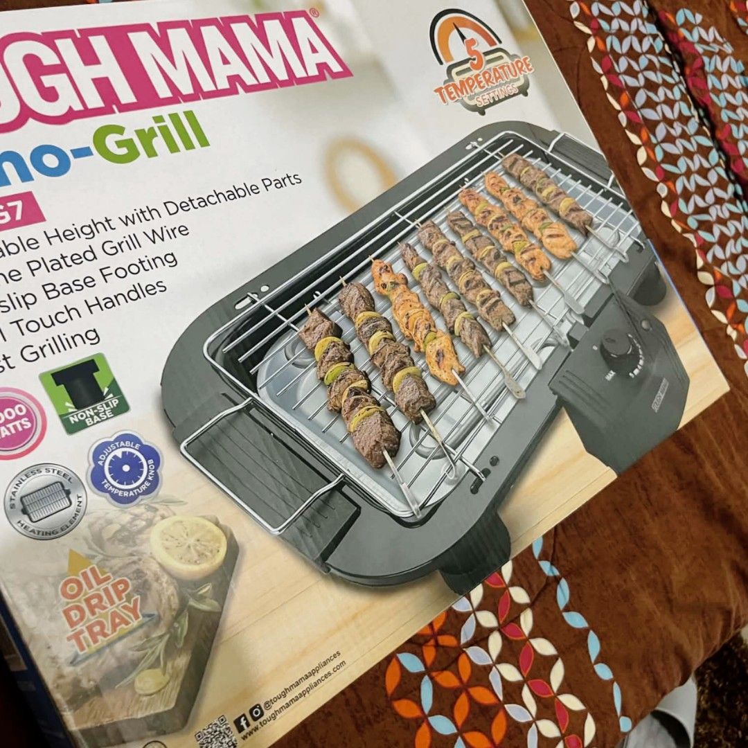 Tough Mama econo grill (Category: BBQ, Grills & Hotpots) located in Makati City. Submitted by heinzly (Listing ID 1469557994, Image 1). Description: BRAND NEW TOUGH MAMA ECONO GRILL ONLINE PRICE 1400 IM SELLING BRAND NEW FOR 999 PICK OR BOOK YOUR RIDER LOCATION PASAY .