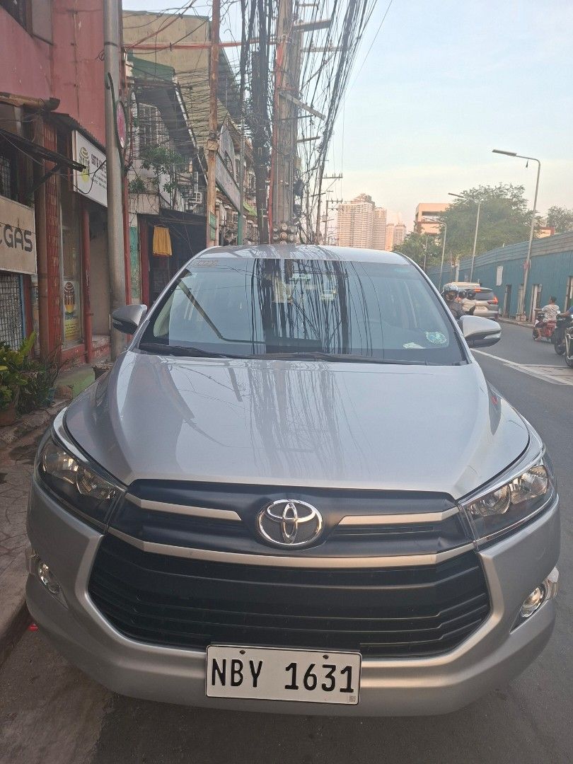 Toyota Innova (Category: Used Cars) located in Manila. Submitted by cbstrading (Listing ID 1469486897, Image 1). Description: Gasoline 2.0 Toyota Innova 2017 E 650k asking price direct owner seller po. Negotiable Pass sa buy and sell. Gas and Go Pasay Location.