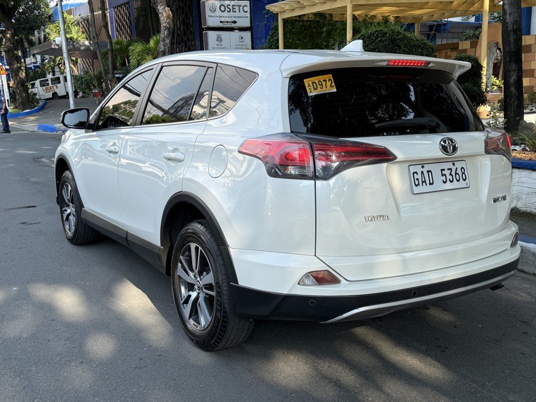 Toyota Rav4 Rav4 Auto (Category: Used Cars) located in Manila. Submitted by lesterjame89403 (Listing ID 1469528961, Image 3). Description: For Sale: Cash / Financing Super Fresh Unit ‼️‼️ Toyota Rav4 2018 Automatic Trans. 32k odo ( Not Tampered ) 2 original keys Complete papers Owners Manual Manual Booklet 2 Orig Keys Pear White Color Cold a/c Leather Seat All Power Features Working Good Underchasis No History Of accident Not Flooded Unit Free Tr
