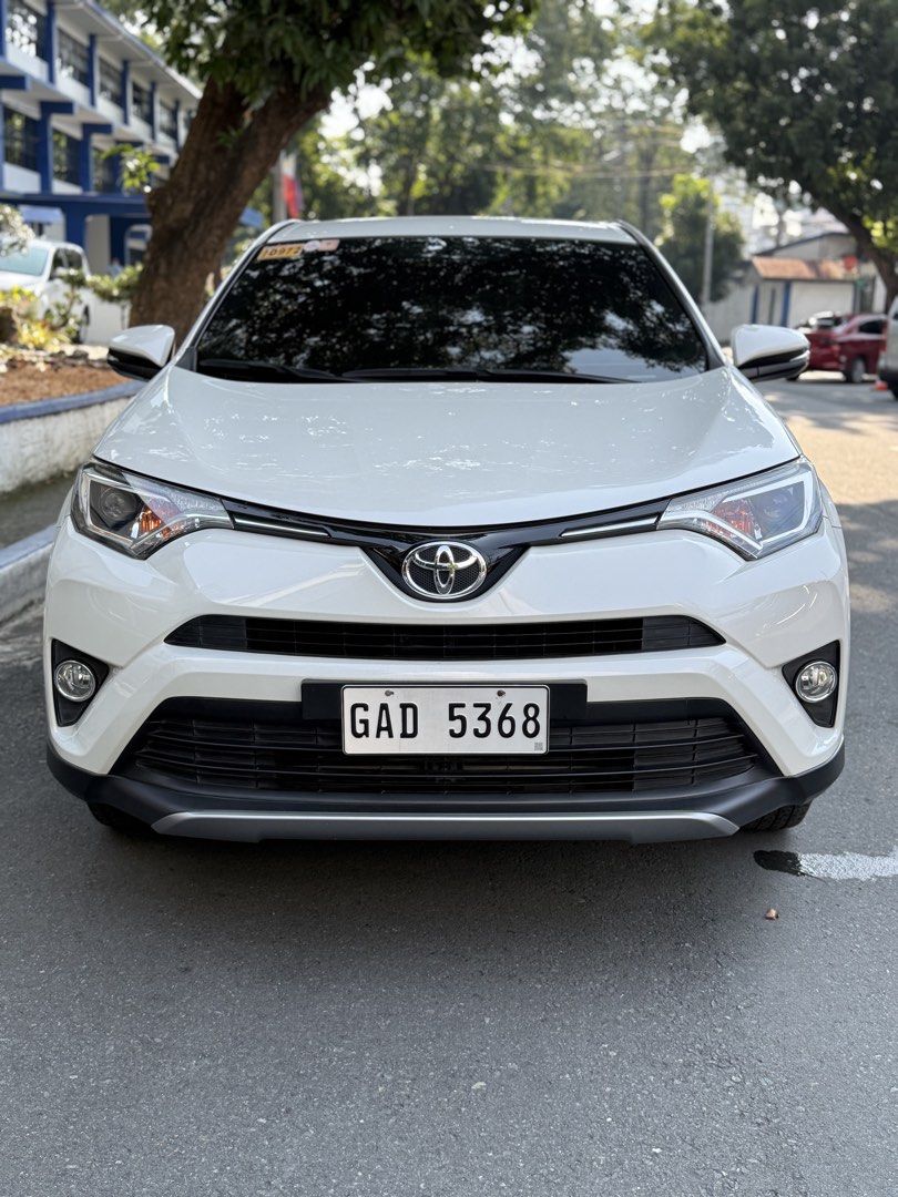 Toyota Rav4 Rav4 Auto (Category: Used Cars) located in Manila. Submitted by lesterjame89403 (Listing ID 1469528961, Image 1). Description: For Sale: Cash / Financing Super Fresh Unit ‼️‼️ Toyota Rav4 2018 Automatic Trans. 32k odo ( Not Tampered ) 2 original keys Complete papers Owners Manual Manual Booklet 2 Orig Keys Pear White Color Cold a/c Leather Seat All Power Features Working Good Underchasis No History Of accident Not Flooded Unit Free Tr