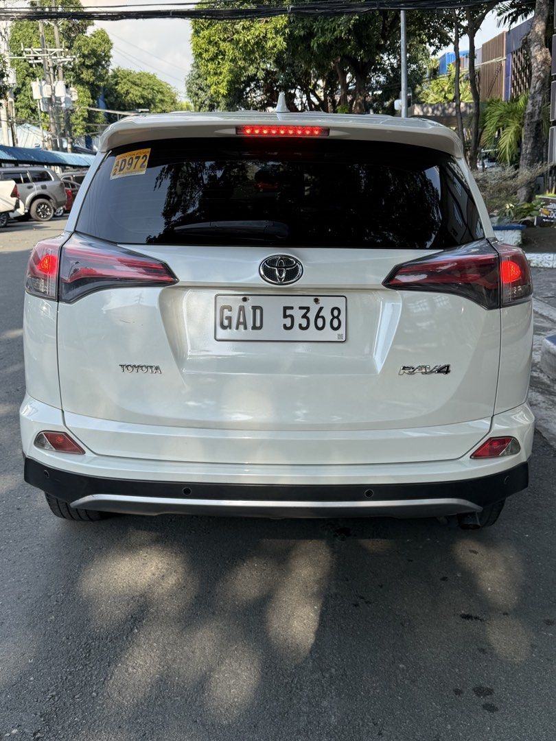 Toyota Rav4 Rav4 Auto (Category: Used Cars) located in Manila. Submitted by lesterjame89403 (Listing ID 1469528961, Image 2). Description: For Sale: Cash / Financing Super Fresh Unit ‼️‼️ Toyota Rav4 2018 Automatic Trans. 32k odo ( Not Tampered ) 2 original keys Complete papers Owners Manual Manual Booklet 2 Orig Keys Pear White Color Cold a/c Leather Seat All Power Features Working Good Underchasis No History Of accident Not Flooded Unit Free Tr
