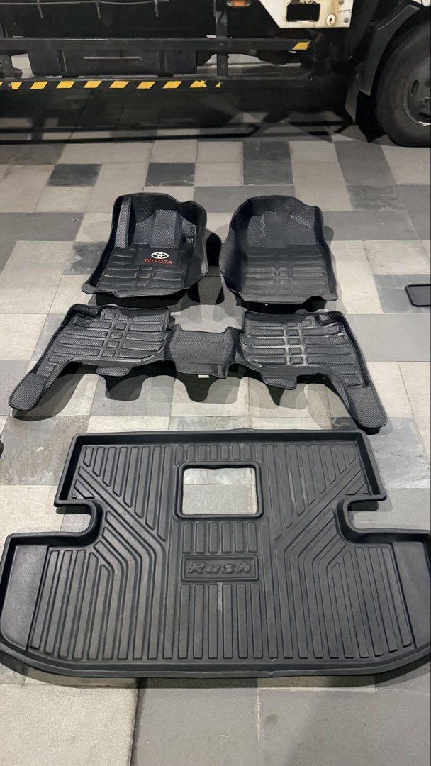 Toyota rush deep dish matting (Category: Body Parts and Accessories) located in Caloocan City. Submitted by 577uvuggip (Listing ID 1469483126, Image 1). Description: Toyota rush deep dish matting P1,500 slightly used.