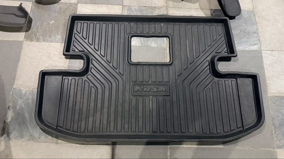 Toyota rush deep dish matting (Category: Body Parts and Accessories) located in Caloocan City. Submitted by 577uvuggip (Listing ID 1469483126, Image 3). Description: Toyota rush deep dish matting P1,500 slightly used.