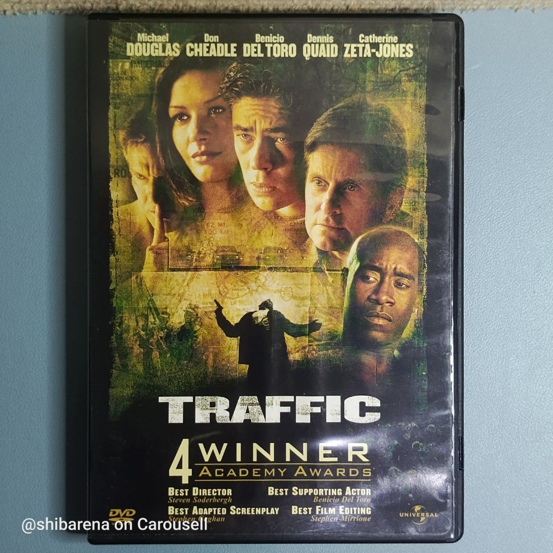 Traffic DVD - Region 1 NTSC (Category: CDs & DVDs) located in Cebu City. Submitted by shibarena (Listing ID 1469434596, Image 1). Description: - Traffic DVD - Region 1 NTSC (Pre-owned) - Awards: 4-time Academy Award winner (Best Director, Best Supporting Actor & more) - Starring Michael Douglas, Benicio Del Toro, Don Cheadle, Catherine Zeta-Jones - Director: Steven Soderbergh ⚠️ Please ensure your DVD player supports Region 1 (NTSC) before purcha