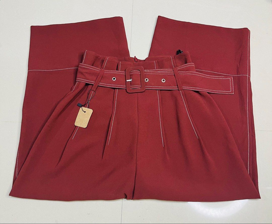 TROUSER PANTS | Size 24-25 (Category: Other Bottoms) located in Manila. Submitted by bengirlclothing (Listing ID 1469471929, Image 2). Description: - Brand: MINT (Original tag attached) - Size: S (Fits waist 24-25 inches) - Length: 34 inches - UKAY SOURCE / Selected Items - No to Maselan/Maarte sa Ukay .