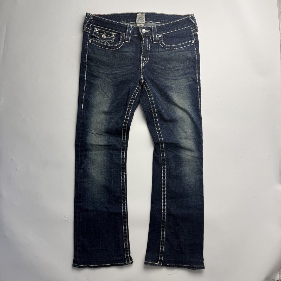 True Religion Boot Cut (Category: Jeans) located in Quezon City. Submitted by beastmnl (Listing ID 1469508800, Image 1). Description: Waist 31 on tag fits 35-36 Length 38 Inseam 30 Leg opening 9.5 .