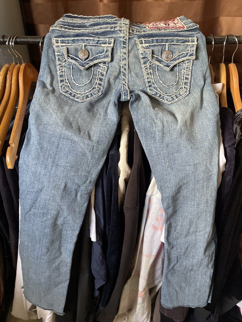 True Religion Thick Stitch (Category: Jeans) located in Marikina City. Submitted by kaelnbellecloset (Listing ID 1469412827, Image 2). Description: Cut he,.