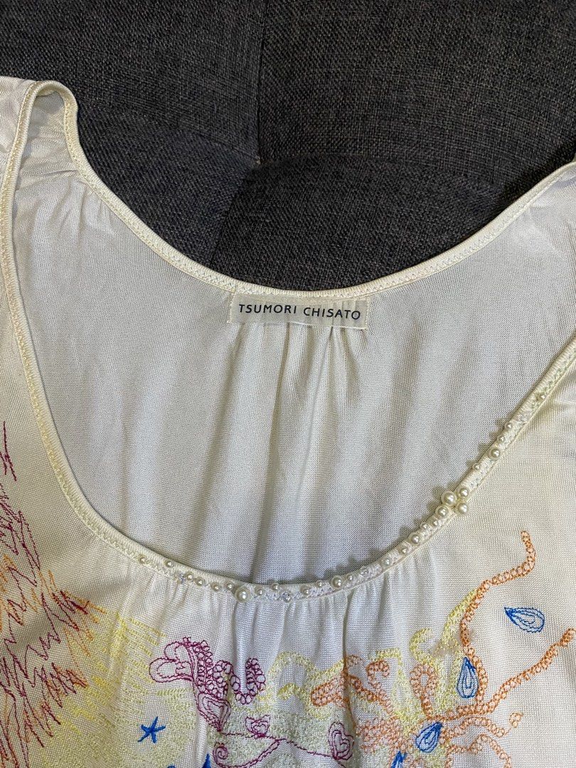 tsumori chisato tops (Category: Luxury Apparel) located in Caloocan City. Submitted by luxurymurayta888 (Listing ID 1469474158, Image 3). Description: size m.