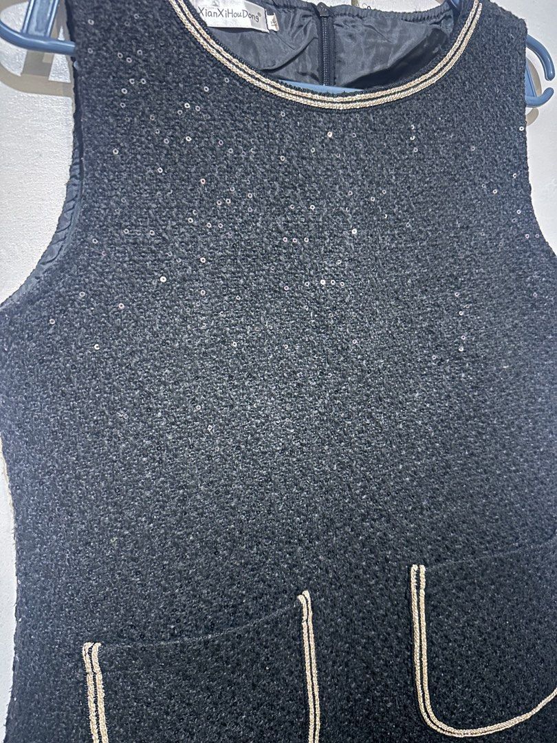 Tweed dress (Category: Dresses) located in Tandag. Submitted by kawaiispreloved (Listing ID 1469483199, Image 2). Description: So pretty pag nasuot. Medium .