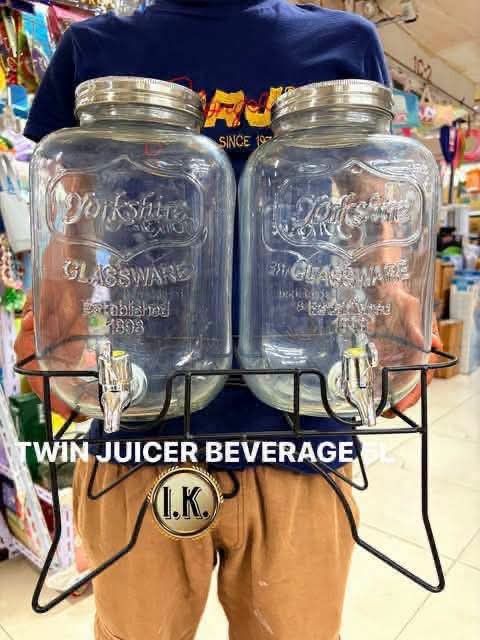 TWIN JUICER BEVERAGE 5L (Category: Pitchers & Dispensers) located in Manila. Submitted by yzlshop (Listing ID 1469461759, Image 3). Description: .
