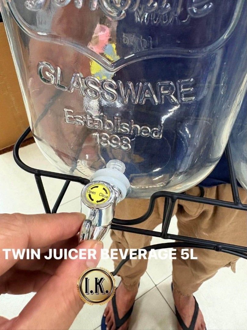 TWIN JUICER BEVERAGE 5L (Category: Pitchers & Dispensers) located in Manila. Submitted by yzlshop (Listing ID 1469461759, Image 2). Description: .
