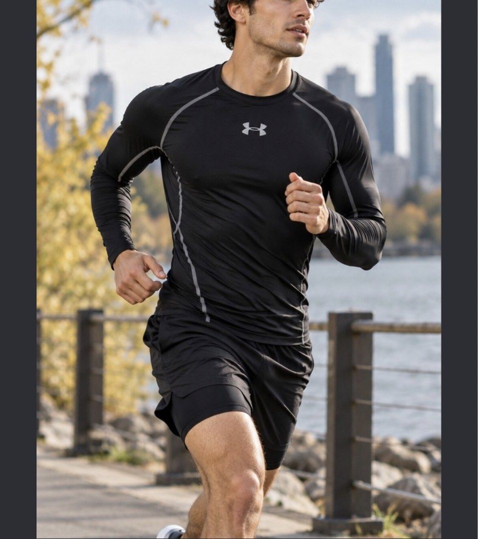 Under Armour Compression (Category: Activewear) located in Manila. Submitted by raremountain00 (Listing ID 1469515910, Image 2). Description: Authentic Excellent condition No issue.