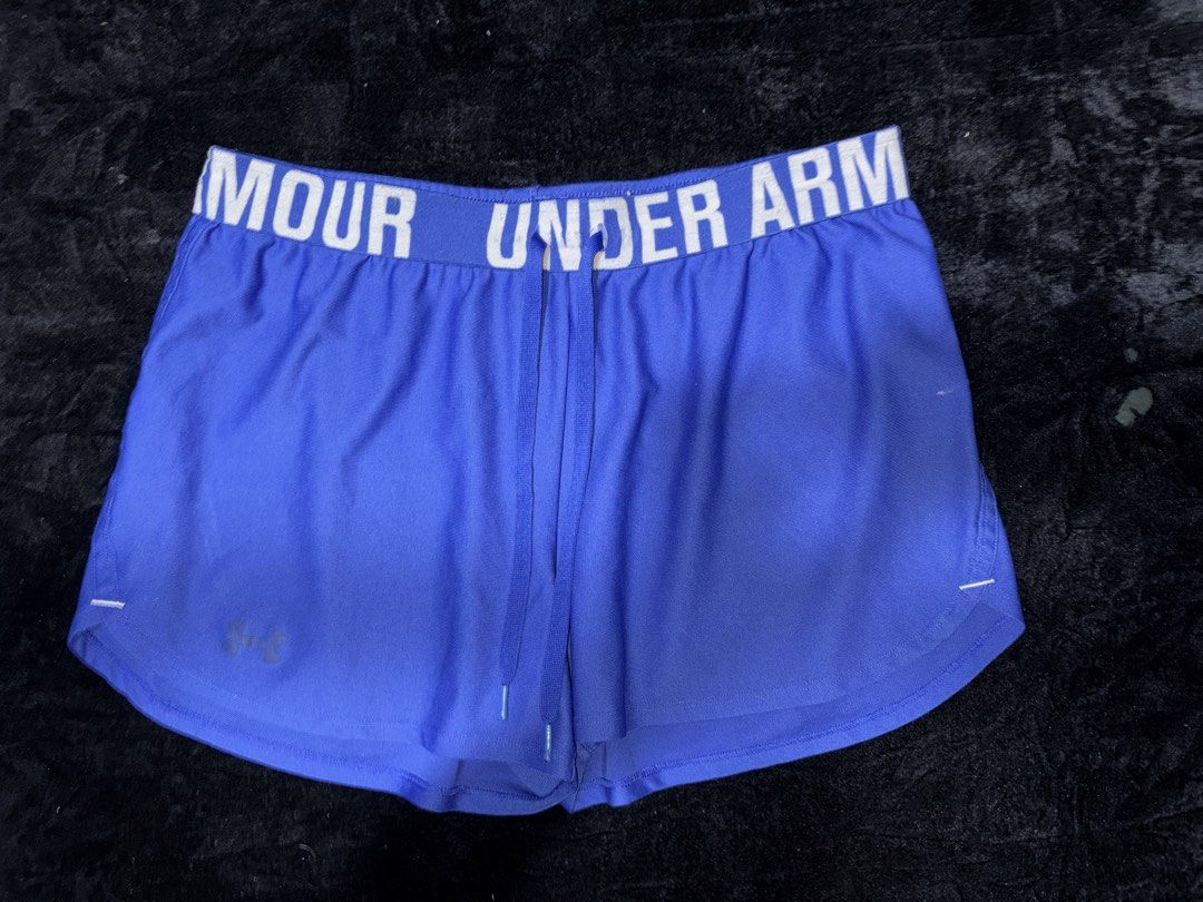 Under Armour Short Blue (Category: Shorts) located in Pasig City. Submitted by swapwithme (Listing ID 1469472098, Image 1). Description: Medium to Large (garterized) No issue.