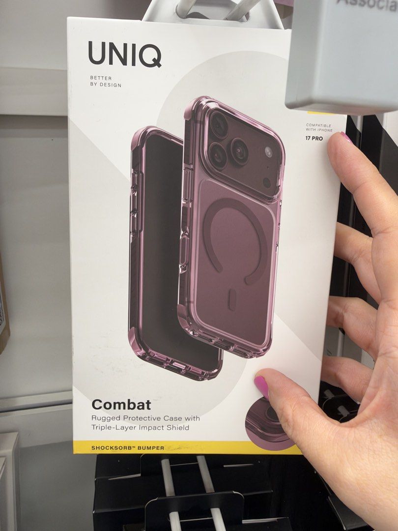 Uniq Combat Iphone Pro (Category: Cases & Sleeves) located in Makati City. Submitted by muffinstuffins (Listing ID 1469421842, Image 1). Description: - just bought to protect phone when purchased - no more box but guaranteed authentic - same color as the one in pic - SRP 1990 can do meet up in greenbelt area .