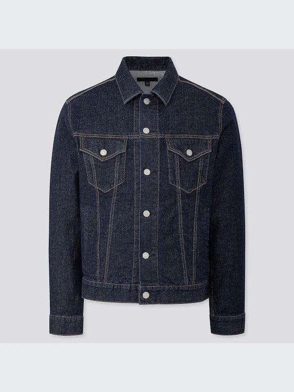 UNIQLO DENIM TRUCKER JACKET (Category: Coats, Jackets and Outerwear) located in Laoag. Submitted by soulleadthrift (Listing ID 1469426009, Image 1). Description: FOR SALE‼️‼️‼️🔥🔥🔥 BRAND: UNIQLO TYPE: TRUCKER DENIM JACKET LARGE ON TAG DIMES 20 WIDTH 24 LENGTH CR:9/10 EXCELLENT CONDITION NO ISSUE LOC: LAOAG CITY ILOCOS NORTE📌📌📌 950+SF DM LANG📩📩📩.