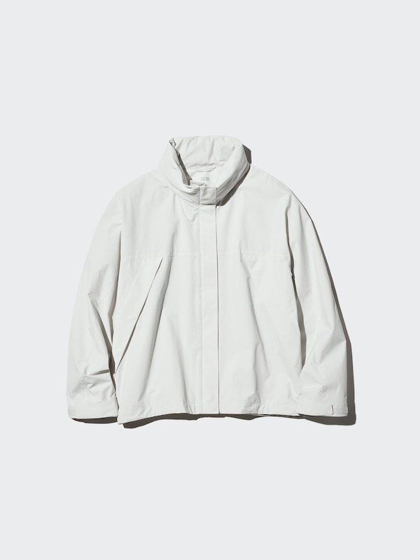 Uniqlo Hooded Parka Light Grey Jacket (Category: Coats, Jackets and Outerwear) located in Angeles City. Submitted by maryannsantos (Listing ID 1469466621, Image 1). Description: - Brand: Uniqlo - Color: Light grey (neutral tone that matches everything) - Material: Lightweight, perfect for breezy days - Design: Hooded, high collar, full zipper with snap-button placket - Fit: Relaxed drop shoulders - Features: Practical side pockets and adjustable 
